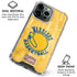 NBA Golden State Warriors Hardwood Classics iPhone 16 Pro Clear Case